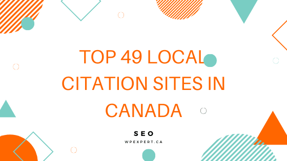 SEO Top 49 local citation sites in Canada