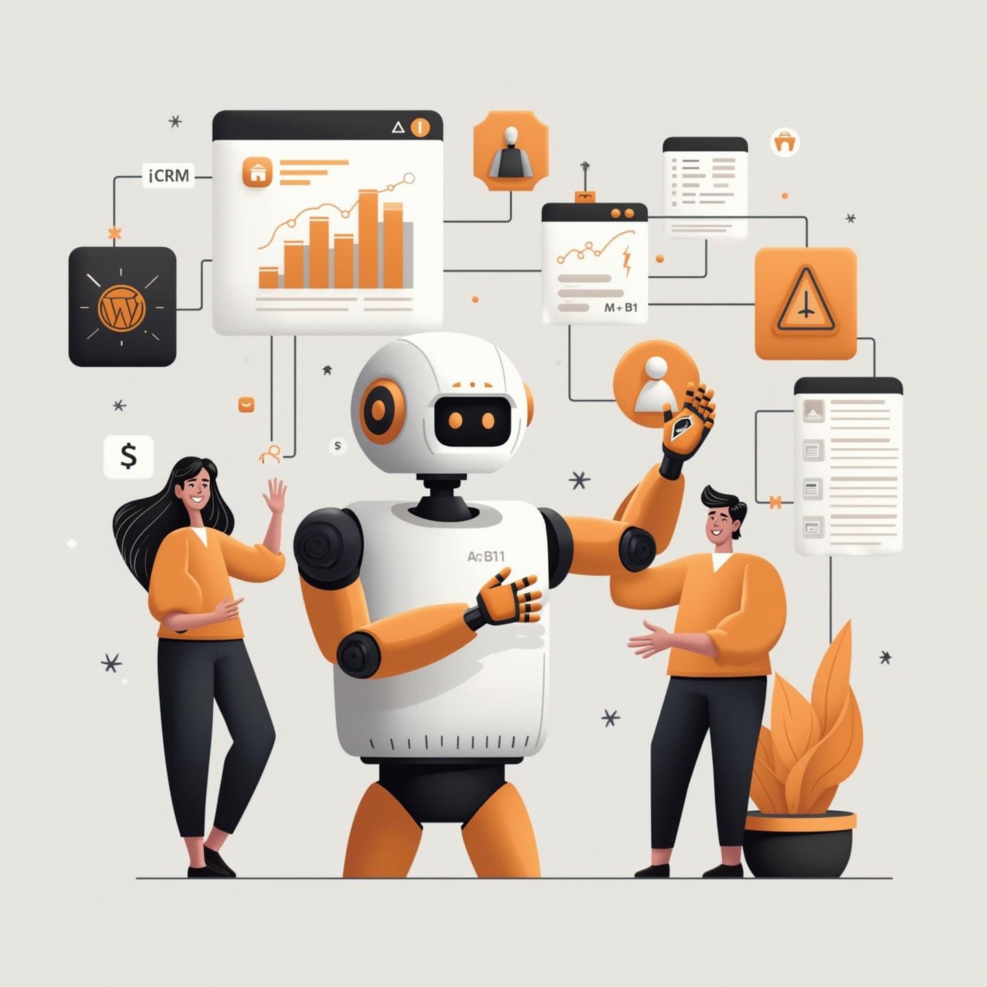 AI CRM integration workflow