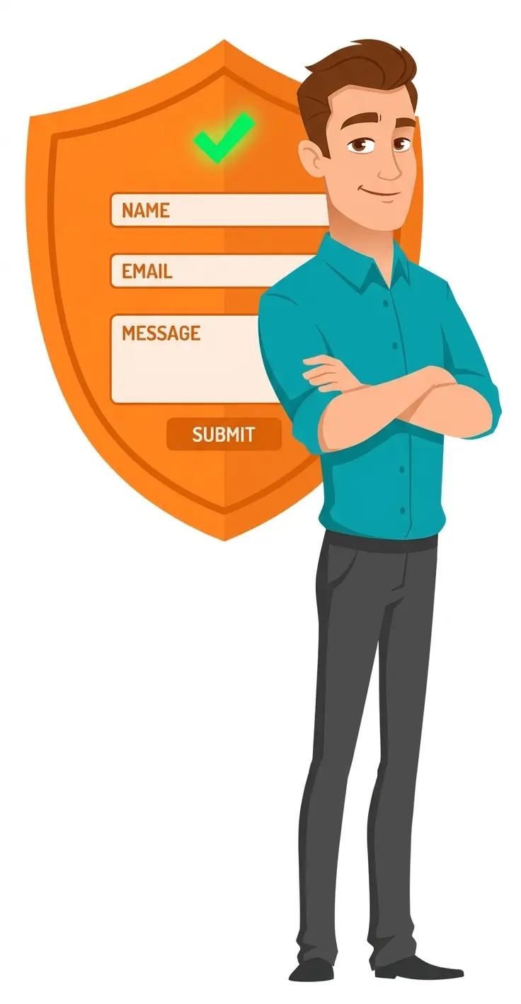 formguard man protecting form