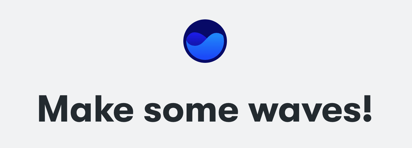 Make some waves logo