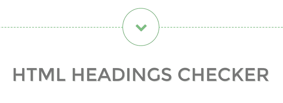 HTML HEADINGS CHECKER logo