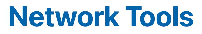 NETWORK TOOLS logo
