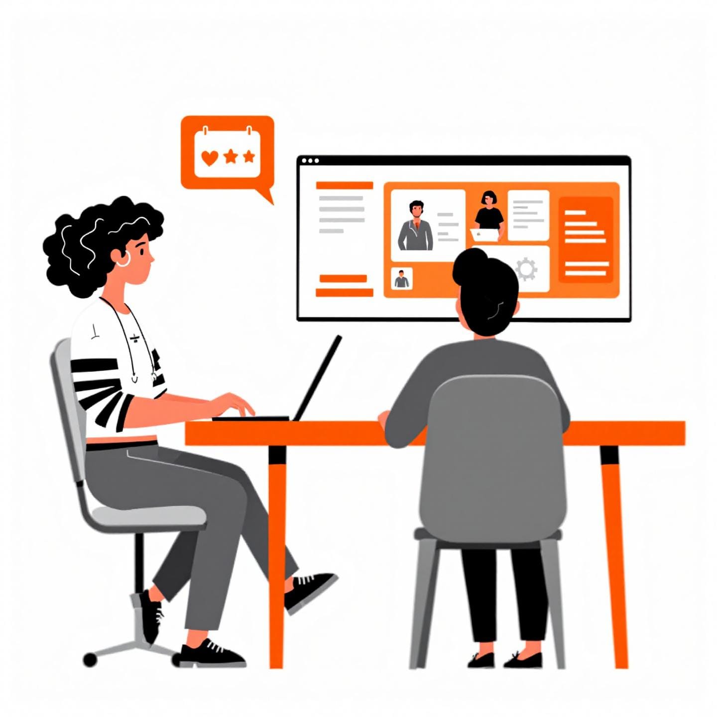 Person testing nonprofit website for accessibility using a screen reader and keyboard navigation