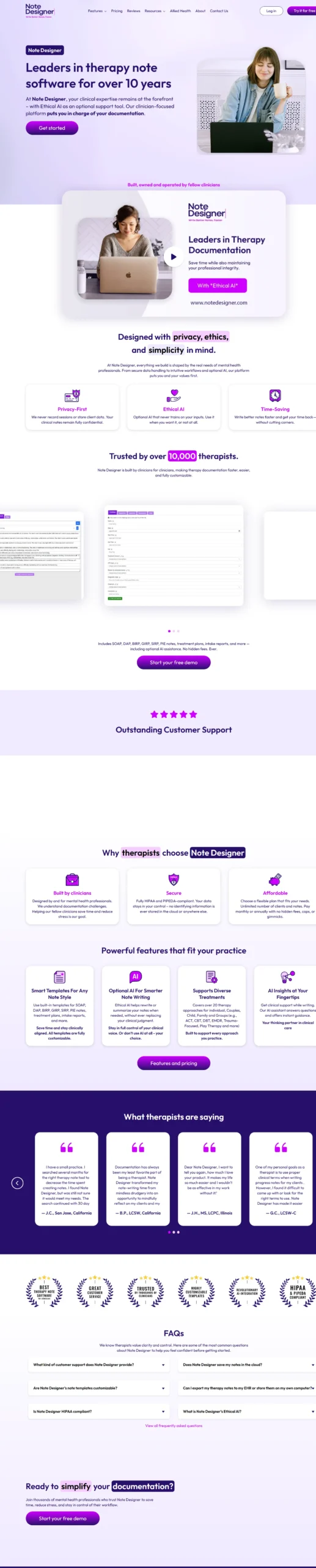 notedesigner.com