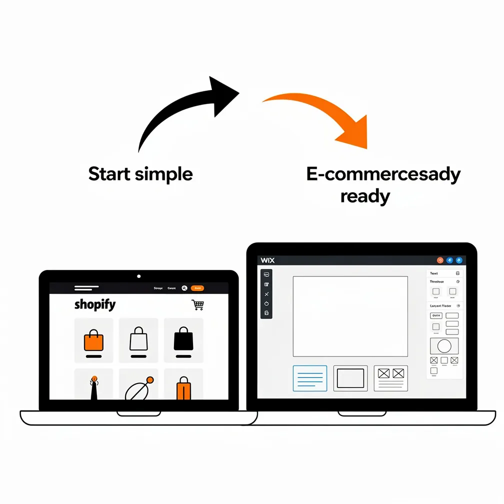 Shopify vs Wix comparison