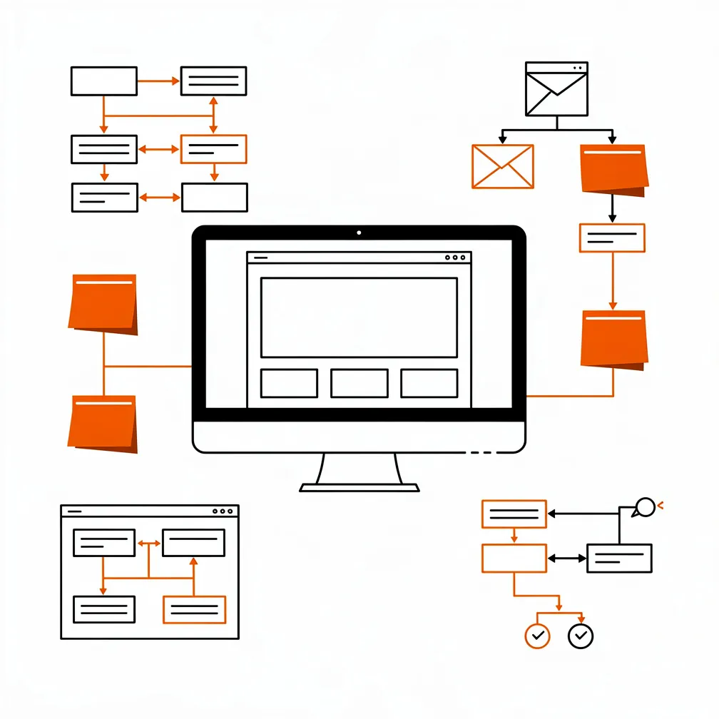 Website planning tools workspace